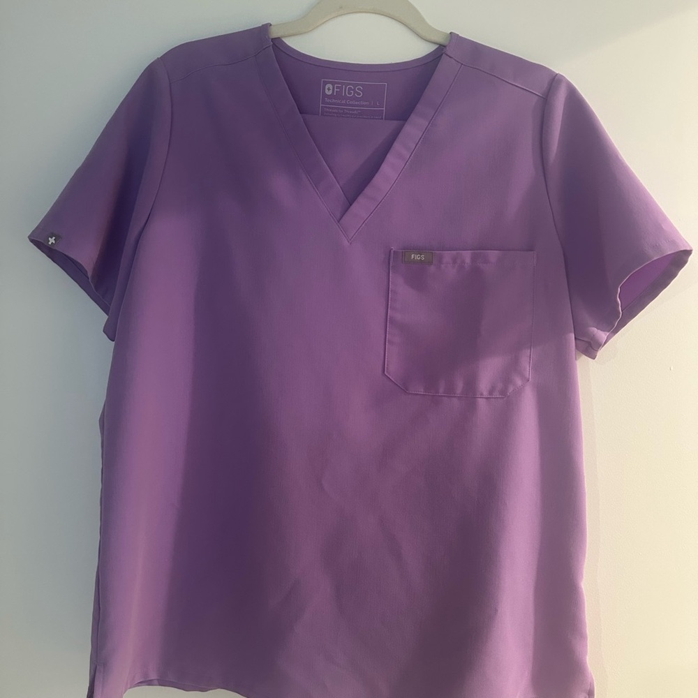 Figs Lavender Large Scrub Set - image 1